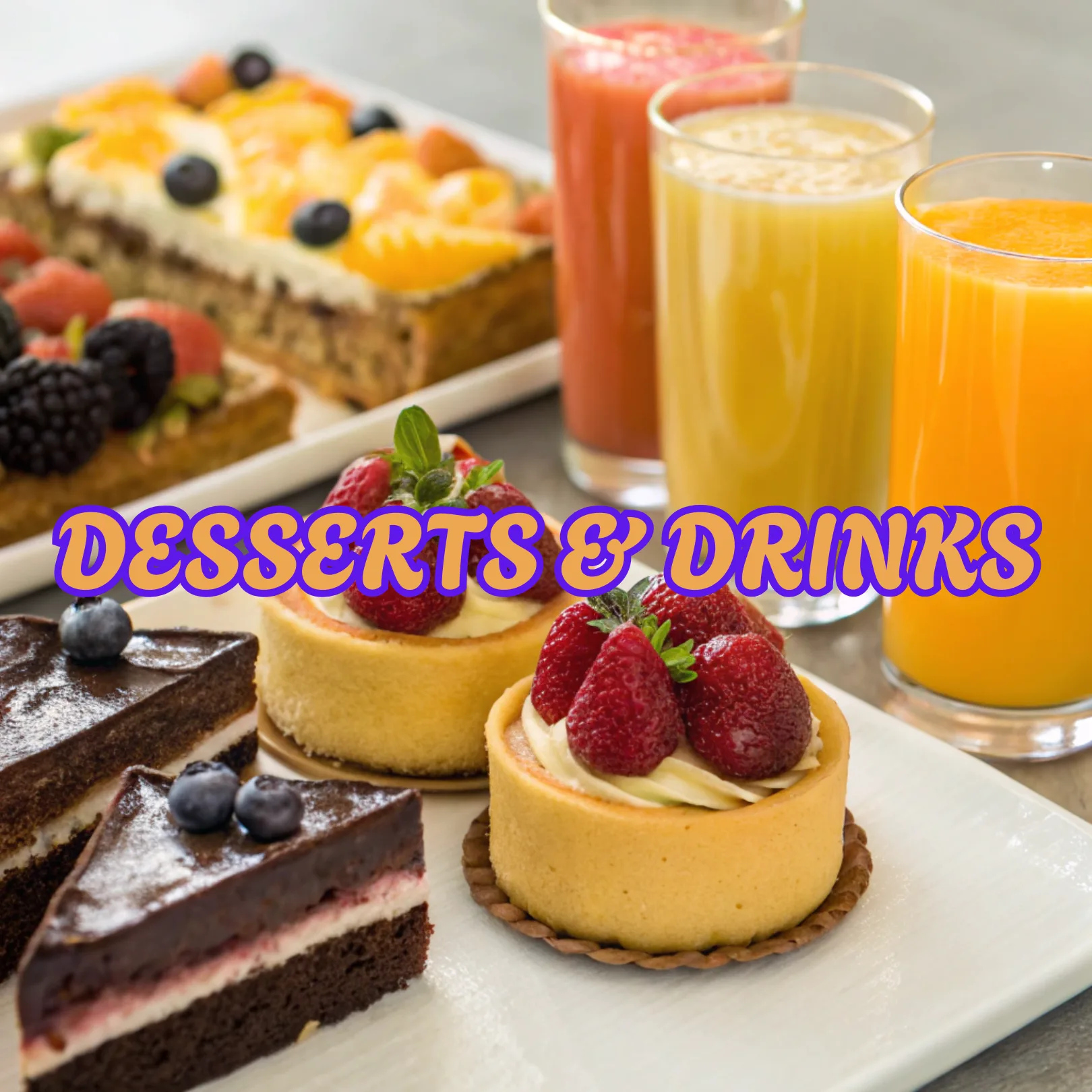 DESSERTS AND DRINKS